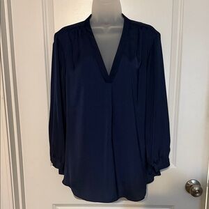 Vince Camuto Deep Blue Blouse